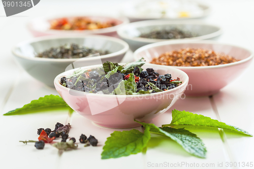 Image of Assortment of dry tea