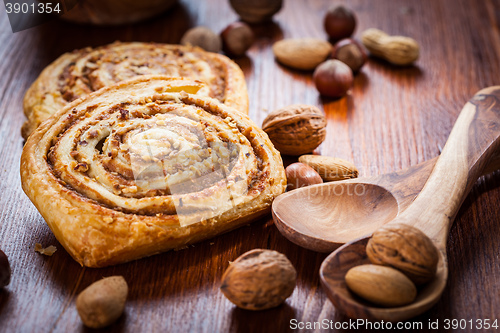 Image of Homemade nut pastry