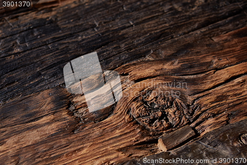 Image of Old natural wooden shabby background 