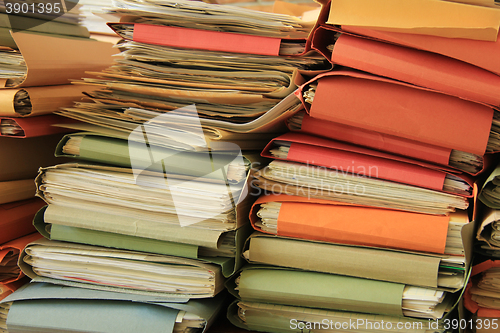 Image of Pile of files