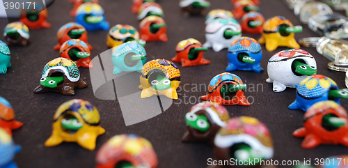 Image of Carved Tortoise Toys