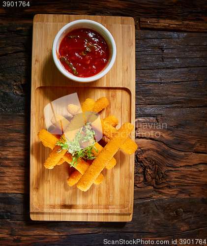 Image of Homemade Fried Mozzarella Sticks