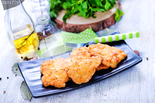 Image of fried chicken cutlets