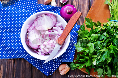 Image of red onion