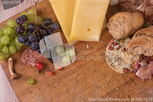 Image of Food set on the table