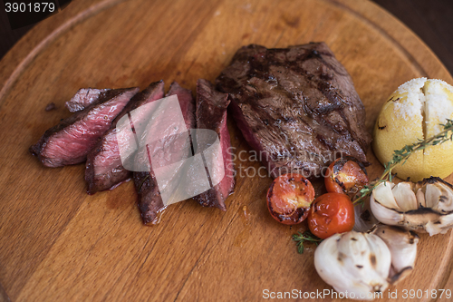 Image of grilled beef steak