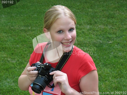 Image of A Pretty Young Photographer