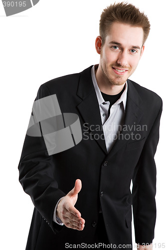 Image of Businessman handshake