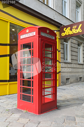 Image of Red Telephone Box Vienna