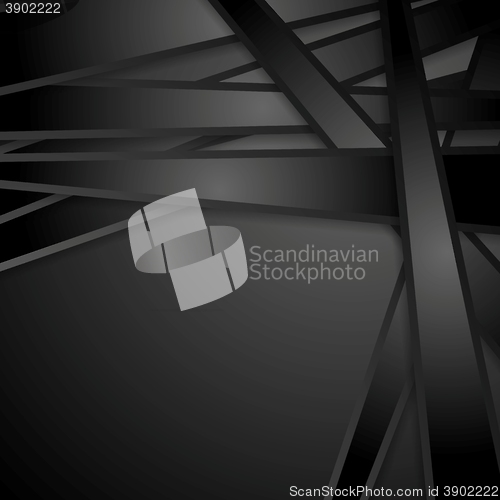 Image of Black stripes abstract corporate background