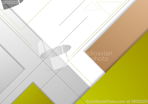 Image of Abstract corporate geometric background