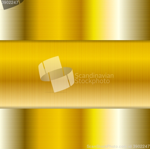 Image of Abstract tech golden texture background