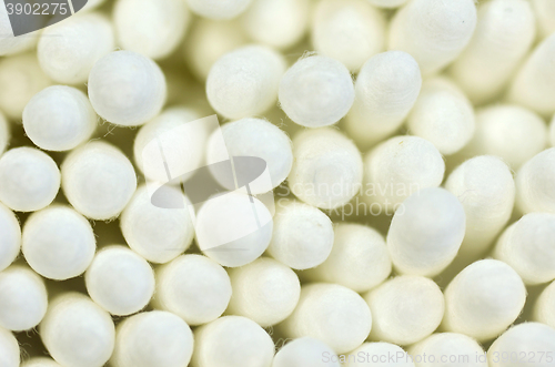 Image of Close up of cotton buds