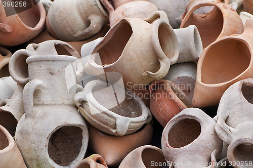 Image of Broken amphoras