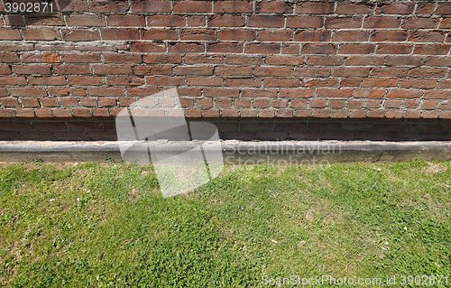 Image of Red brick wall background