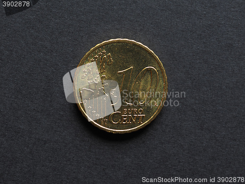 Image of Ten Cent Euro coin