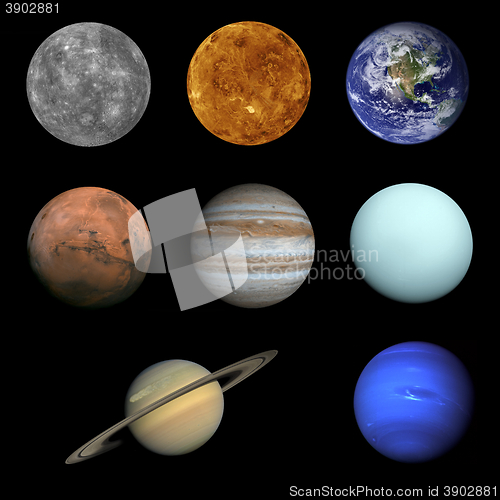 Image of Planets of the Solar System