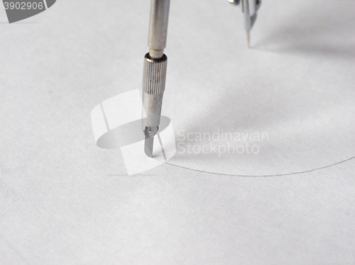 Image of Compass drawing tool