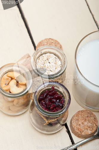 Image of healthy breakfast ingredients