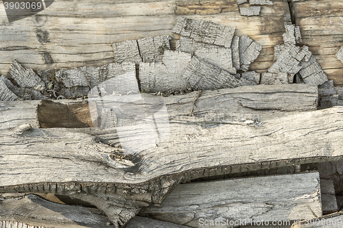 Image of abstract wooden background