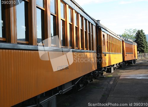 Image of Durango & Silverton Train at the Station