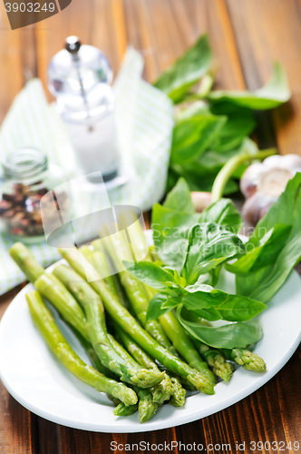 Image of green asparagus