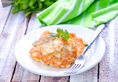 Image of fried chicken cutlet