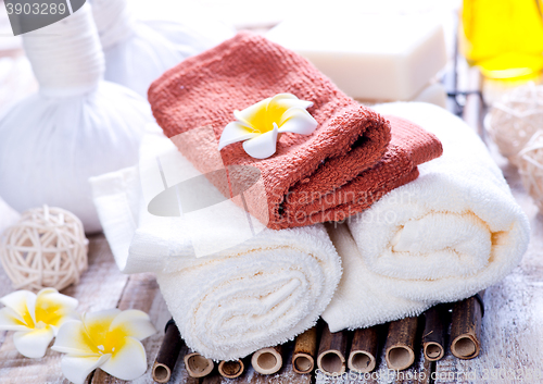 Image of spa objects