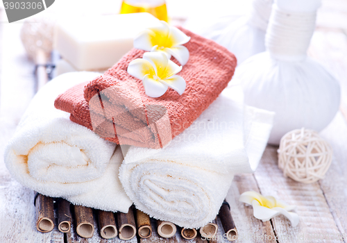 Image of spa objects