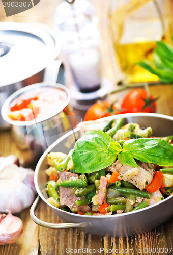 Image of vegetables and meat