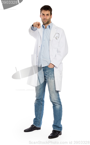 Image of Male doctor, concept of healthcare and medicine