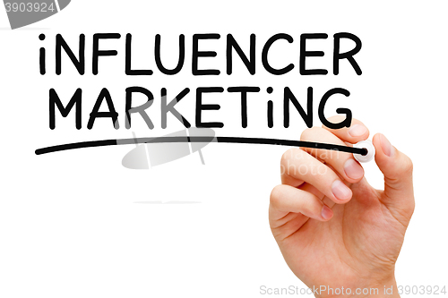 Image of Influencer Marketing Black Marker