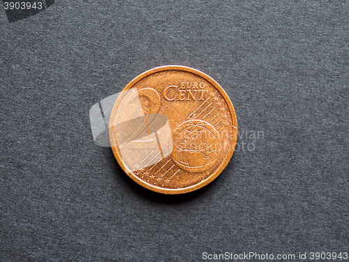 Image of Two Cent Euro coin