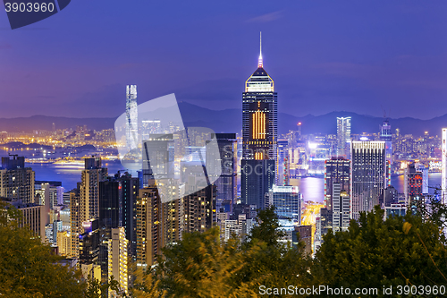 Image of Hong Kong City Night