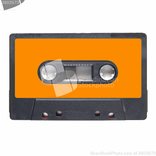 Image of Tape cassette orange label