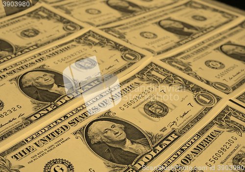 Image of Dollar notes 1 Dollar - vintage