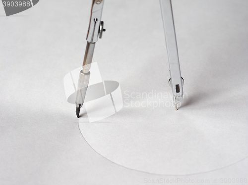 Image of Compass drawing tool
