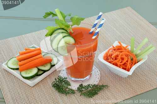 Image of Carrot Celery and Cucumber Drink