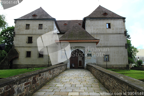 Image of old fort in Jesenik city