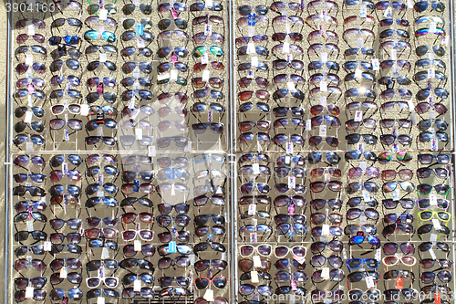Image of sun glasses background