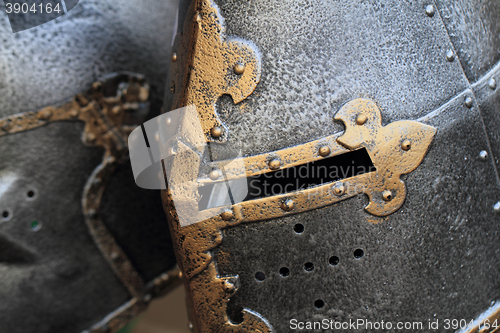 Image of old history helmet 