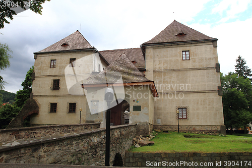 Image of old fort in Jesenik city