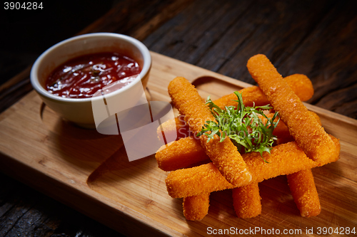 Image of Homemade Fried Mozzarella Sticks