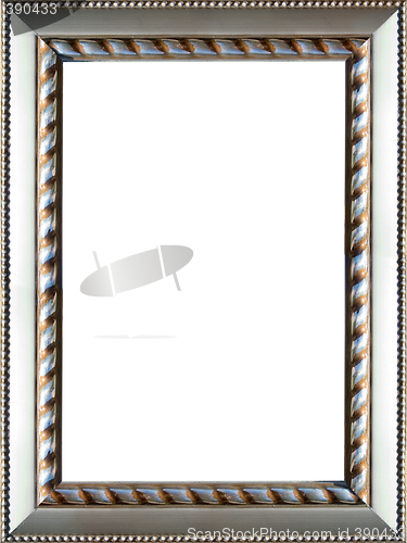 Image of Ornate Silver Picture Frame