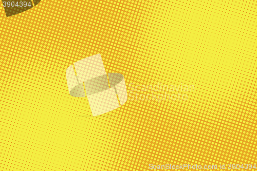 Image of retro comic yellow background raster gradient halftone
