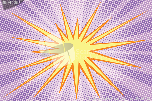 Image of retro comic background raster gradient halftone