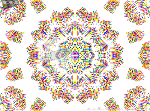 Image of Abstract bright pattern