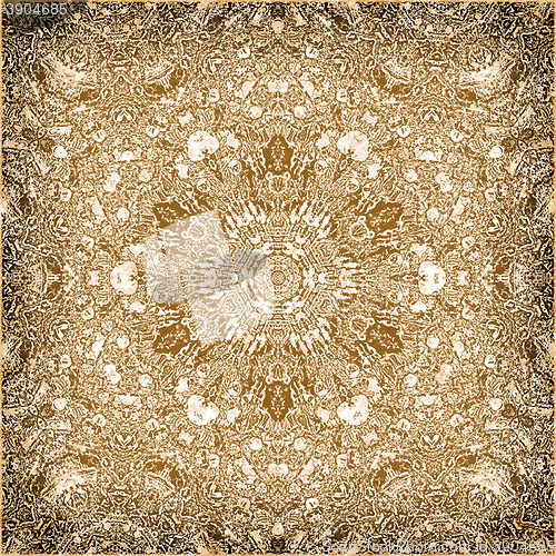 Image of Abstract vintage background with concentric pattern