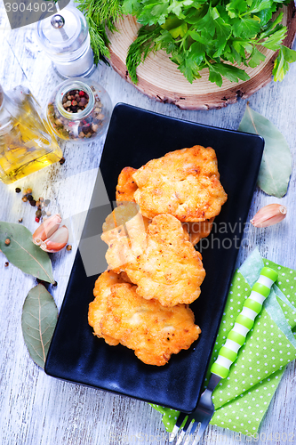 Image of fried chicken cutlets