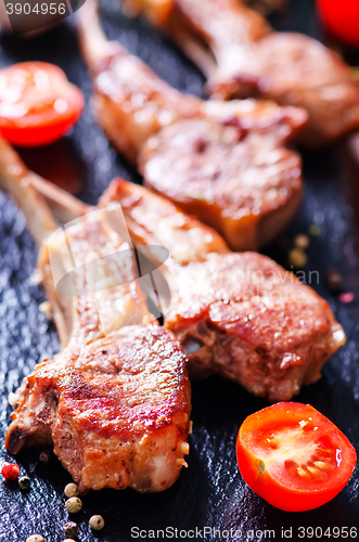 Image of fried chop meat